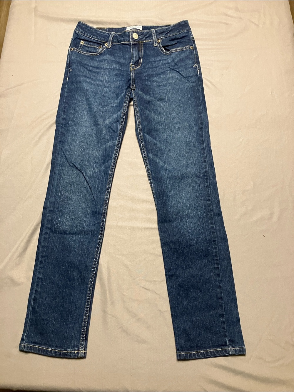 Aeropostale Dark Blue Straight-Leg Women's Jeans